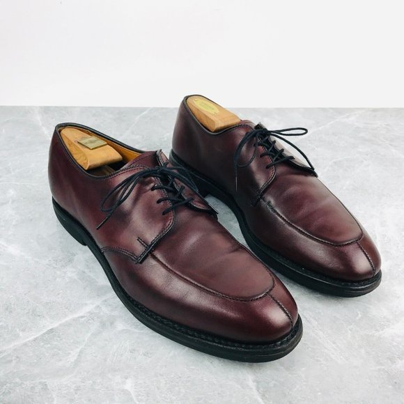 Allen Edmonds Kennett Mens Size 8.5 C Shoes Leather‎ Split Toe Dress Shoes 9574 main image 8